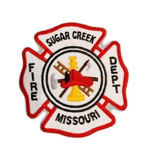 Sugar Creek Fire Department (Missouri) FIRE DEPARTMENT PATCH